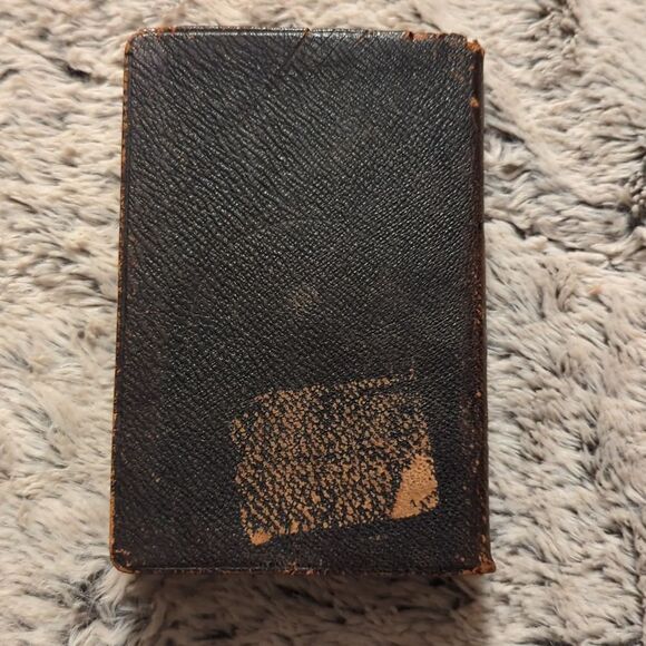 1895 Leather Danish Song Book - Picture 2 of 13